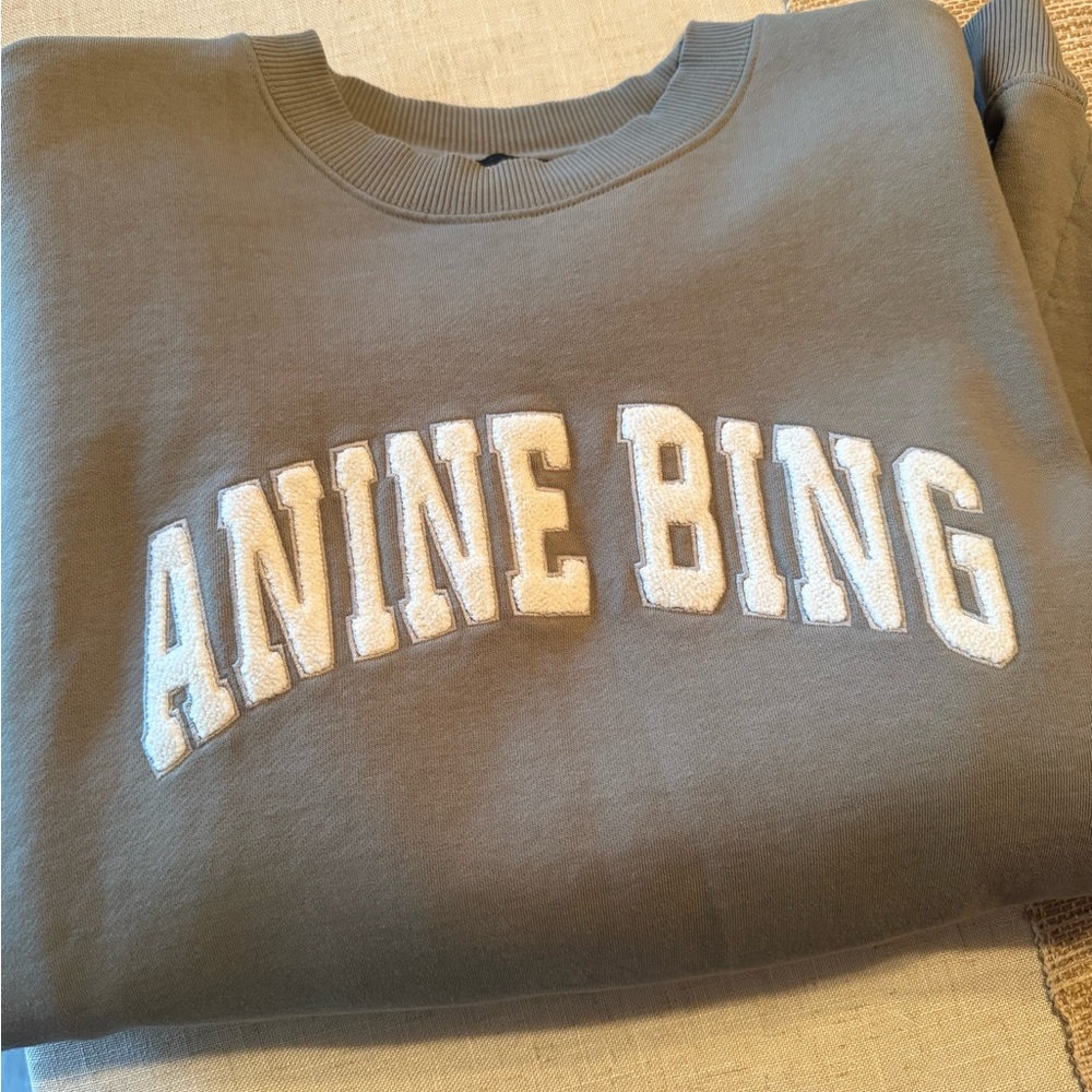 Anine Bing Olive Green sweatshirt